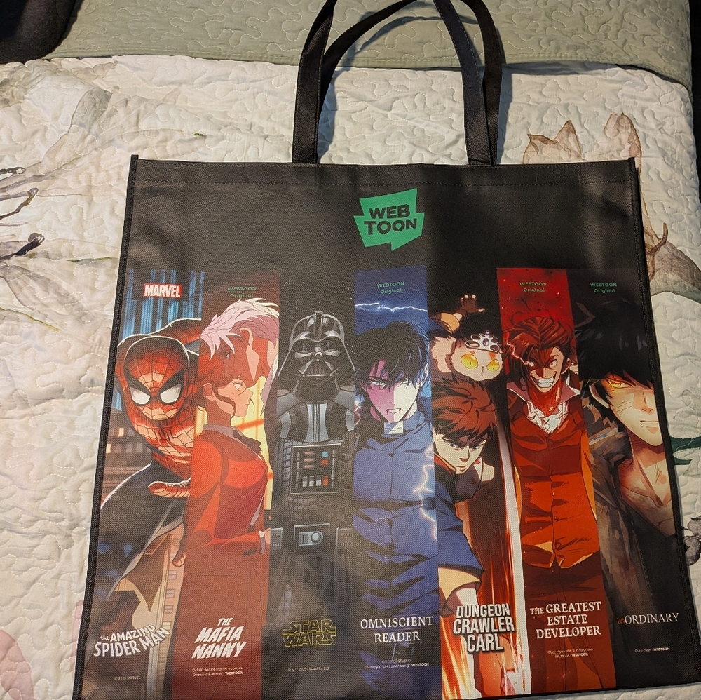 NYCC 2025 Webtoon Exclusive Bag